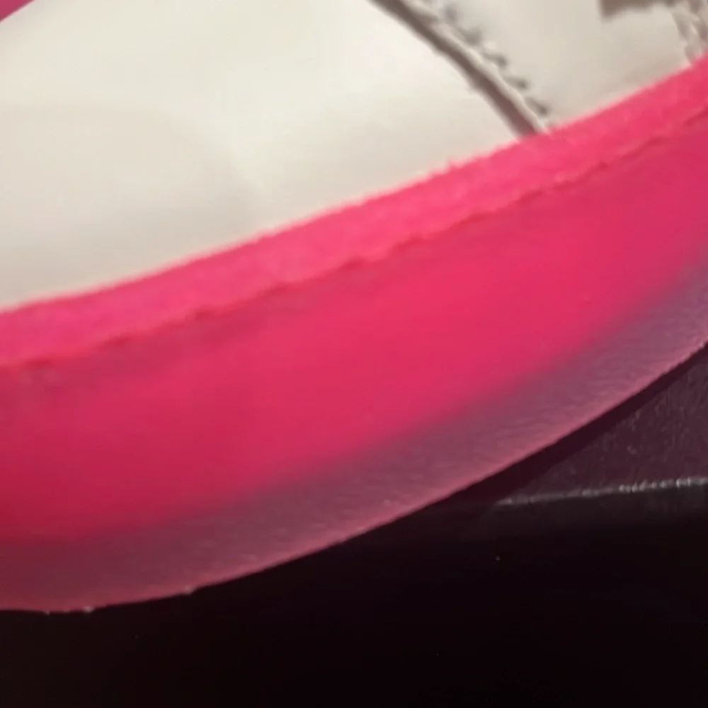 Giuseppe Zanotti size 41 pink bottom white sneaker. W-41 NWB - Picture 13 of 13